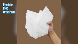 정밀 CNC 가공 궤도 플라스틱 부품