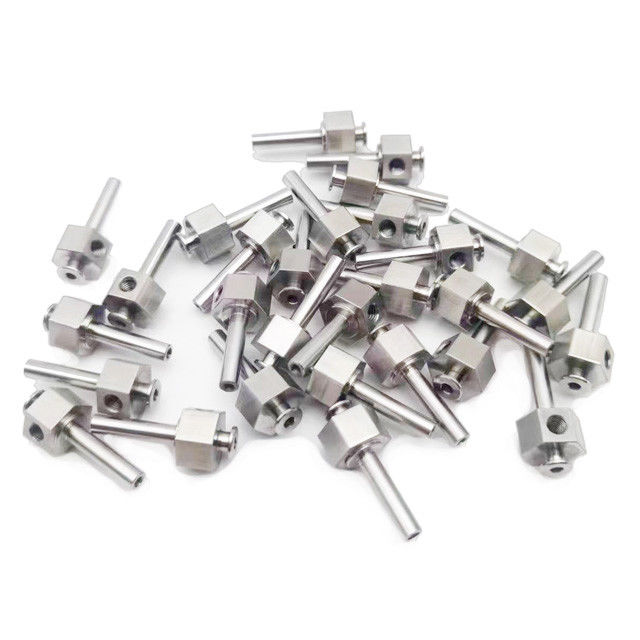 Silver Aluminium CNC Machining Parts with ±0.001mm Tolerance Custom Design